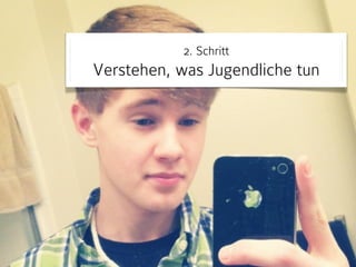 2. Schritt 
Verstehen, was Jugendliche tun 
 