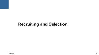 <ul><li>Recruiting and Selection </li></ul>