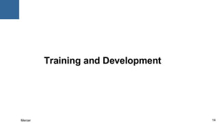 <ul><li>Training and Development </li></ul>