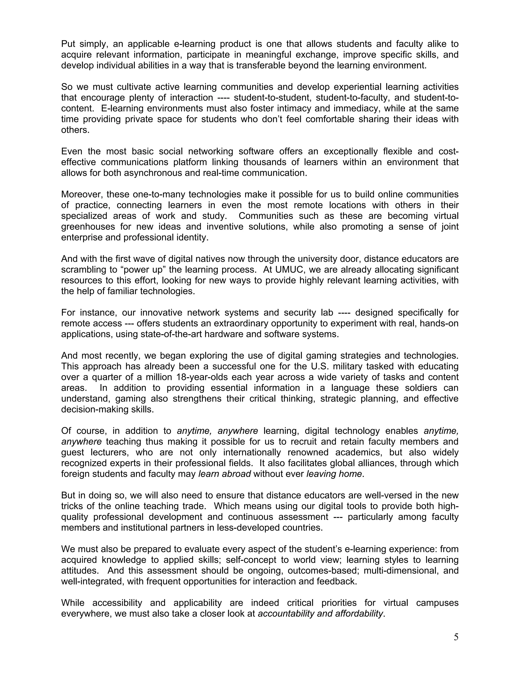 Digital Technology and the New Culture of Learning