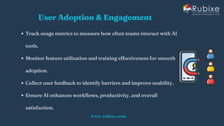 Key Performance Indicators for AI Consulting Success | Rubixe | PDF