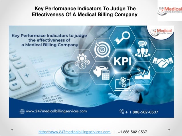 https://www.247medicalbillingservices.com | +1 888-502-0537
Key Performance Indicators To Judge The
Effectiveness Of A Medical Billing Company
 