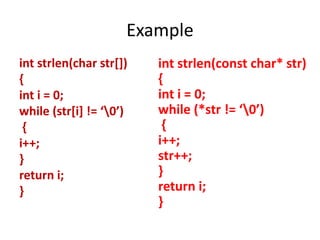 Keypoints c strings | PPT