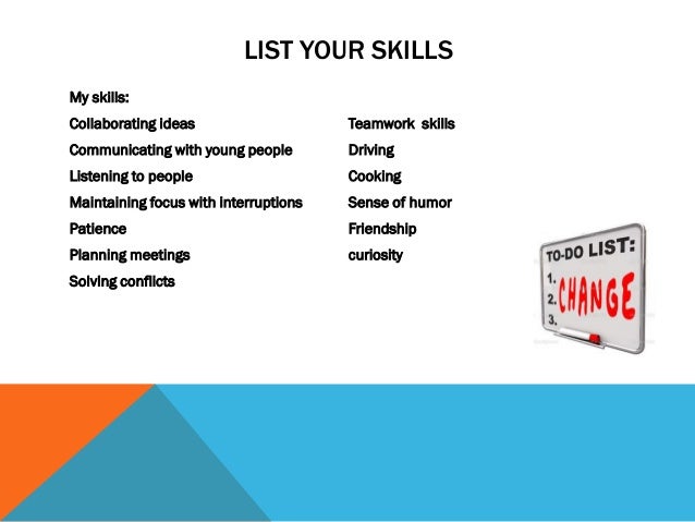 list of professional skills