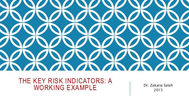 key risk indicators shareslide shareslide