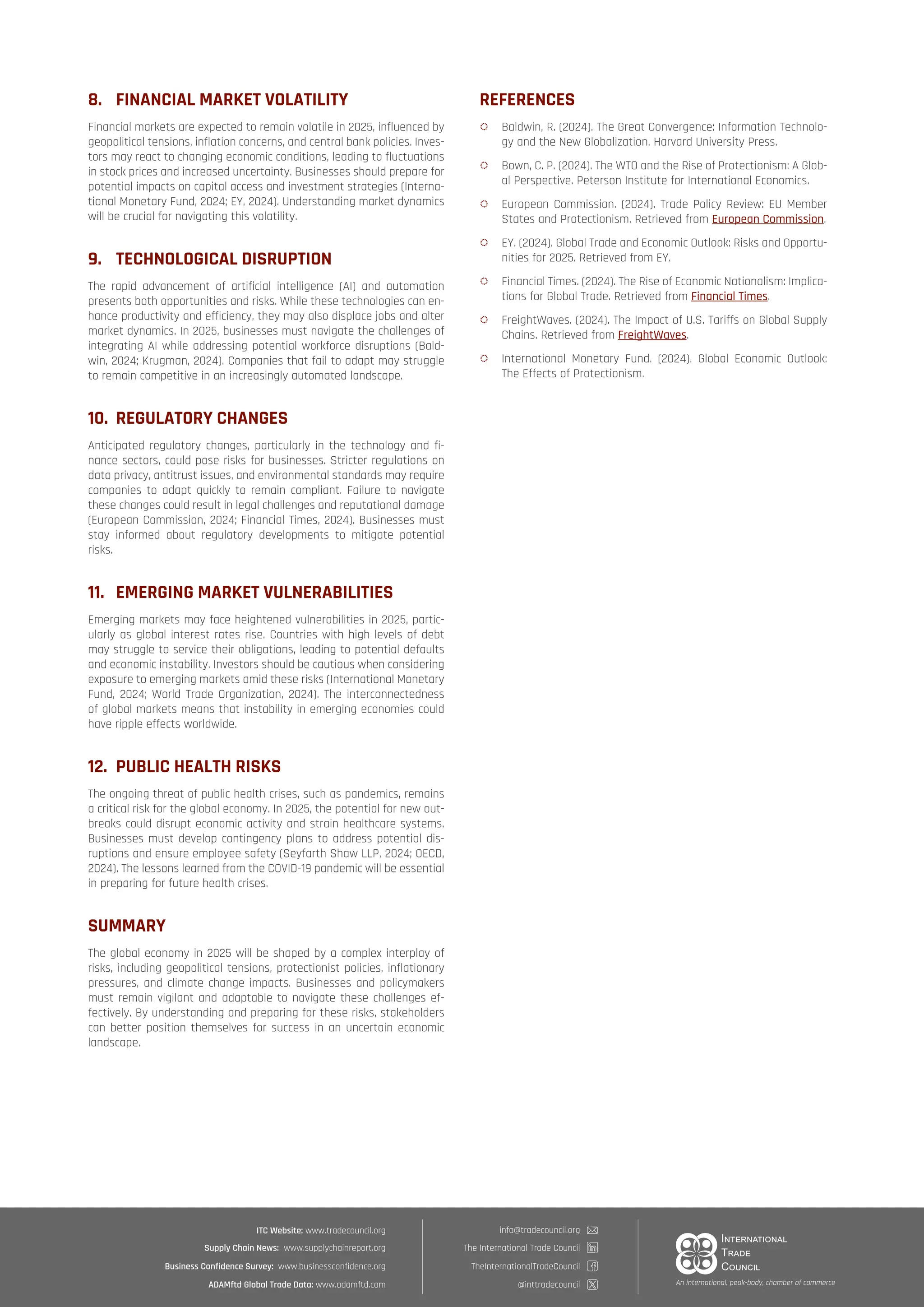 Key Risks for the Global Economy in 2025.pdf