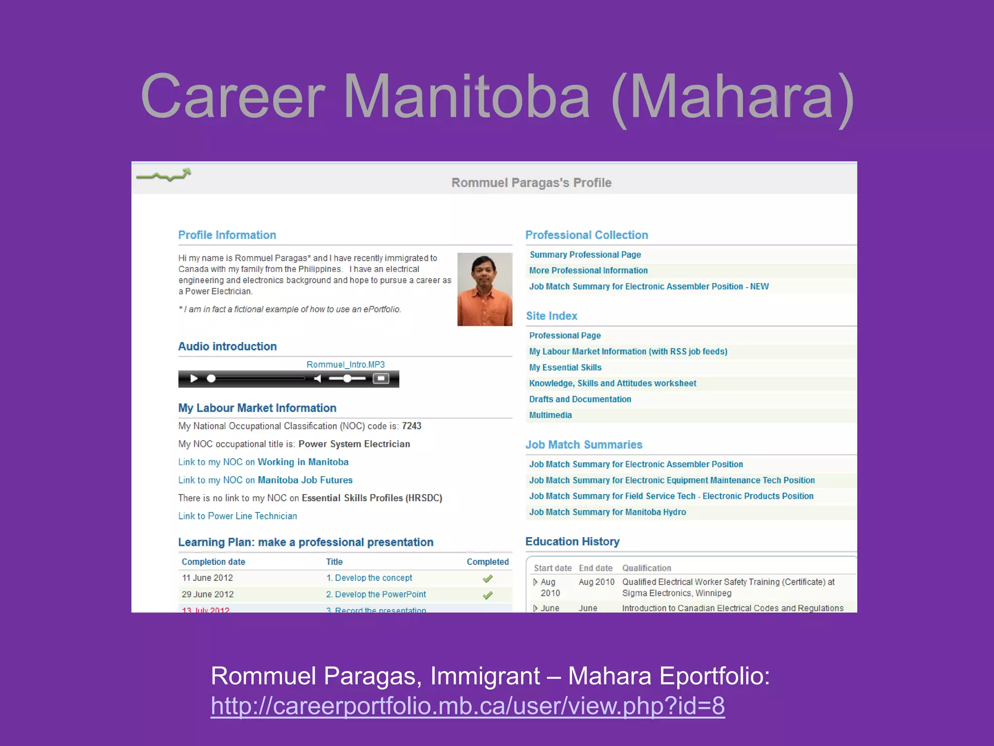 Using eportfolios with VCAL and ESL students | PPTX | Education