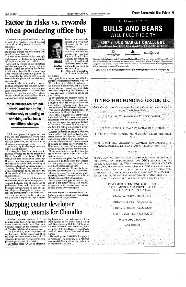 Keyser Business Journal Article Lease Vs Buy