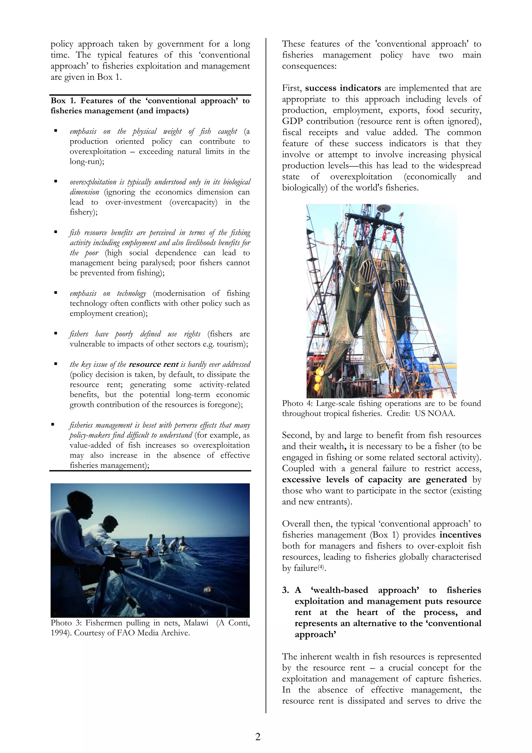 The Role of Fisheries in Economic Growth and Poverty Alleviation | PDF