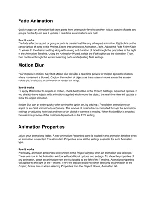 Key shot5whatsnew | PDF