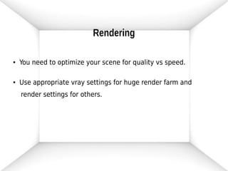 Key Stages in Architectural Animation Process | PPT