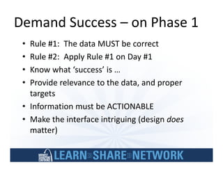 Key Steps For Planning A Successful Business Intelligence Dashboard Project