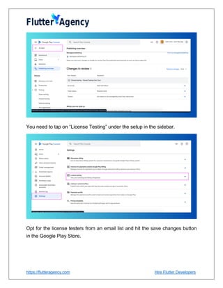 Key Steps To Follow For Google Play Store Closed Testing | PDF