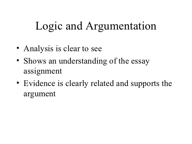argument analysis essay