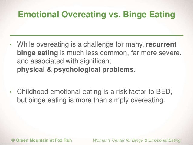 Keys To Effective Treatment For Binge Eating Disorder For Health Prof