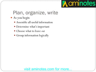 keys to Effective Writing. Writing acknowledges. | PDF