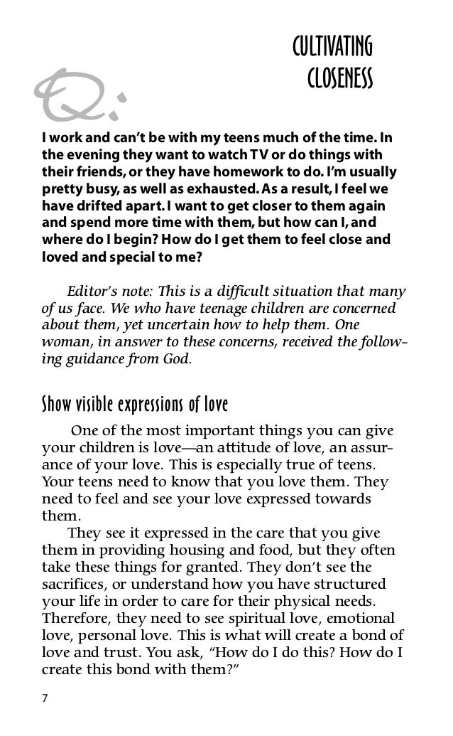 Keys To Parenting Parenteening - 