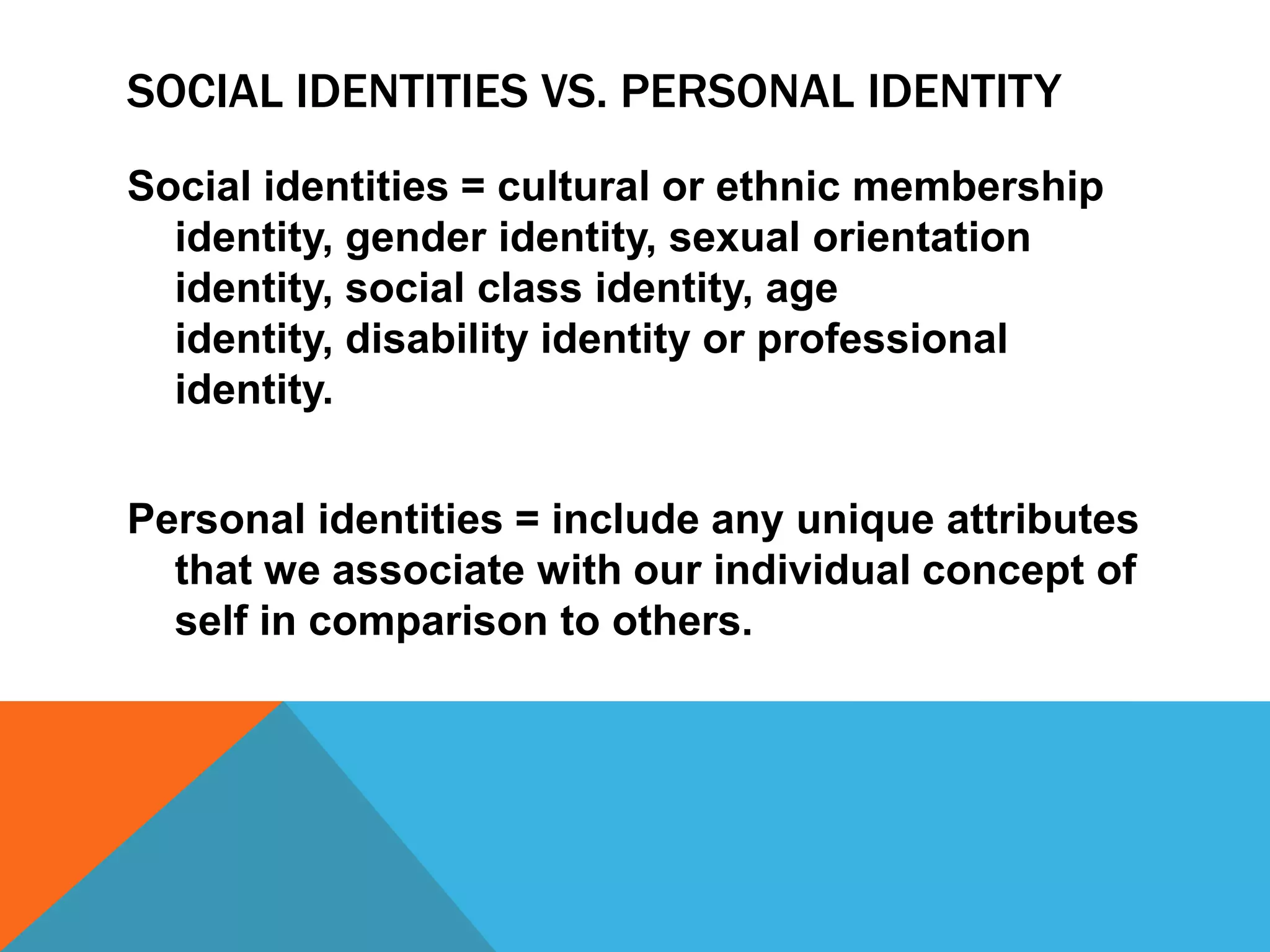 Cultural-Ethnic Identity Formation