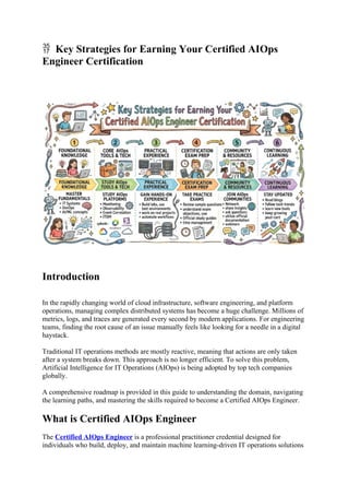 Key Strategies for Earning Your Certified AIOps Engineer Certification.docx