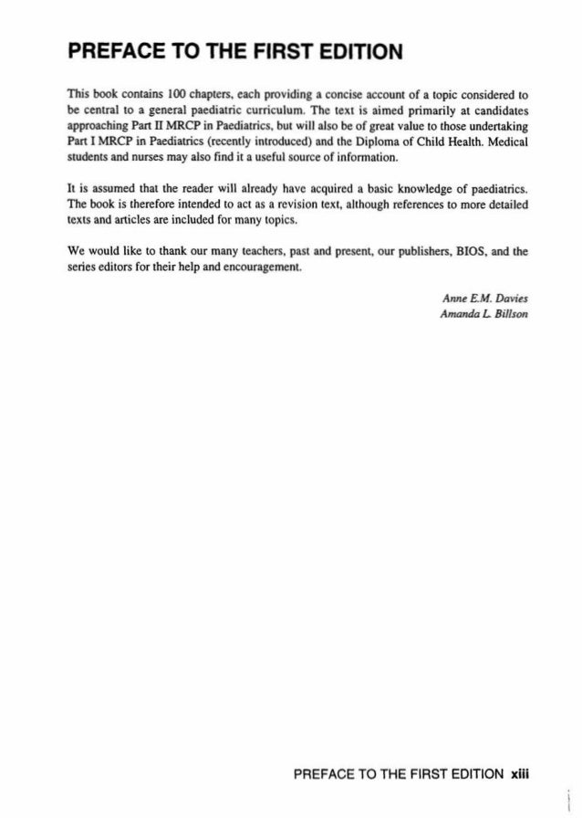 Key Topics In Paediatrics - 