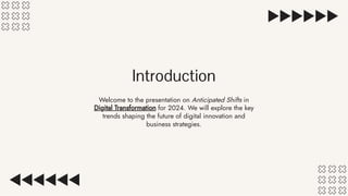 key trends of digital transformation in 2024 | PDF