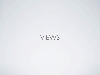 Key Value Stores and Document Databases