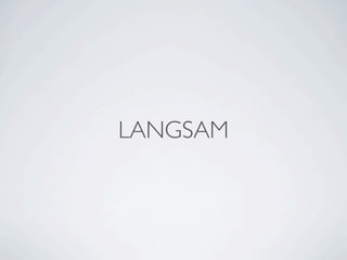 Key Value Stores and Document Databases