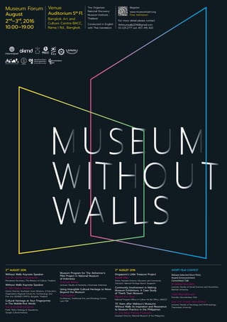 Poster Museum Without Walls 2016-ENG