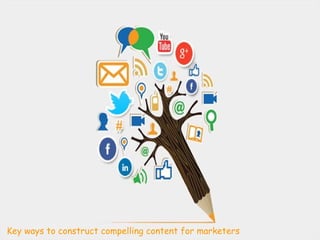 Key ways to construct compelling content for marketers
Key ways to construct compelling content for marketers
 