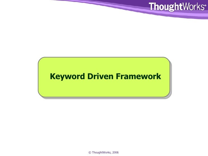 Keyword Driven Framework using WATIR