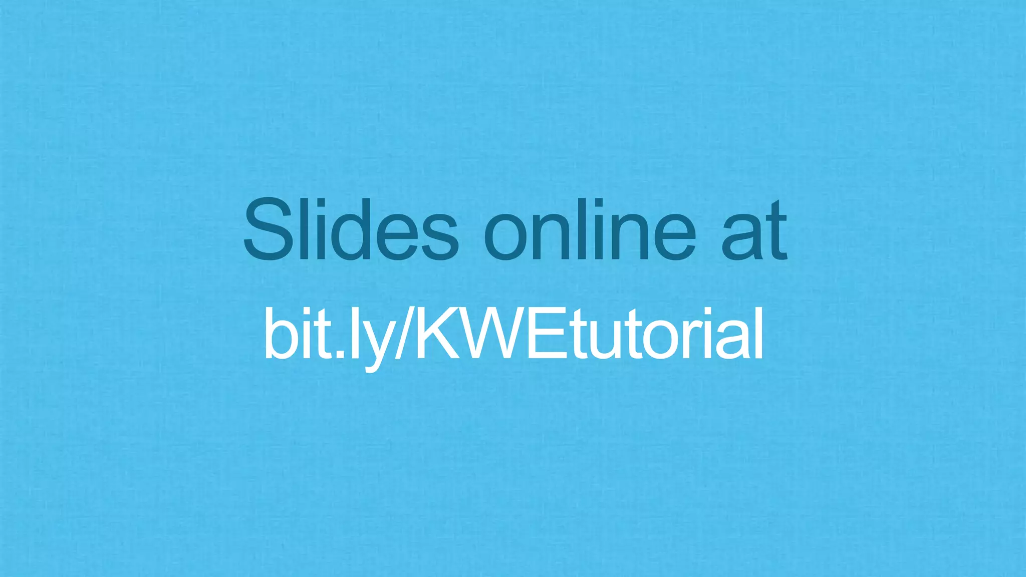 Building a keyword list from
multiple sources takes
FOREVER#1
 