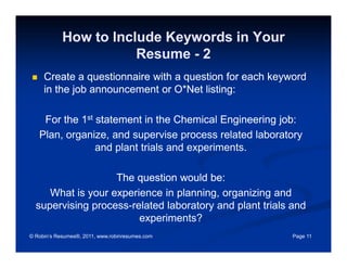 KeywordOptimizeYourResume | PPT