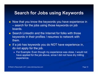 KeywordOptimizeYourResume | PPT