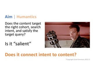 Salience… Does the content not suck?
 