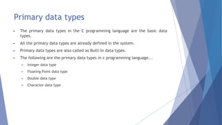 Keywords, identifiers ,datatypes in C++ | PPT