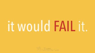 it would FAIL it.
 