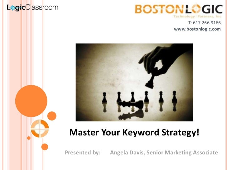 Master Your Keyword Strategy | LogicClassroom by Boston Logic