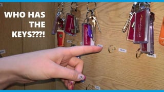 WHO HAS
THE
KEYS???!
 