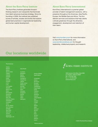 Research Report by Korn/Ferry Institute | PDF