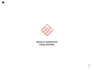 SOCIALLY GENERATIVE
VISUALIZATIONS
 