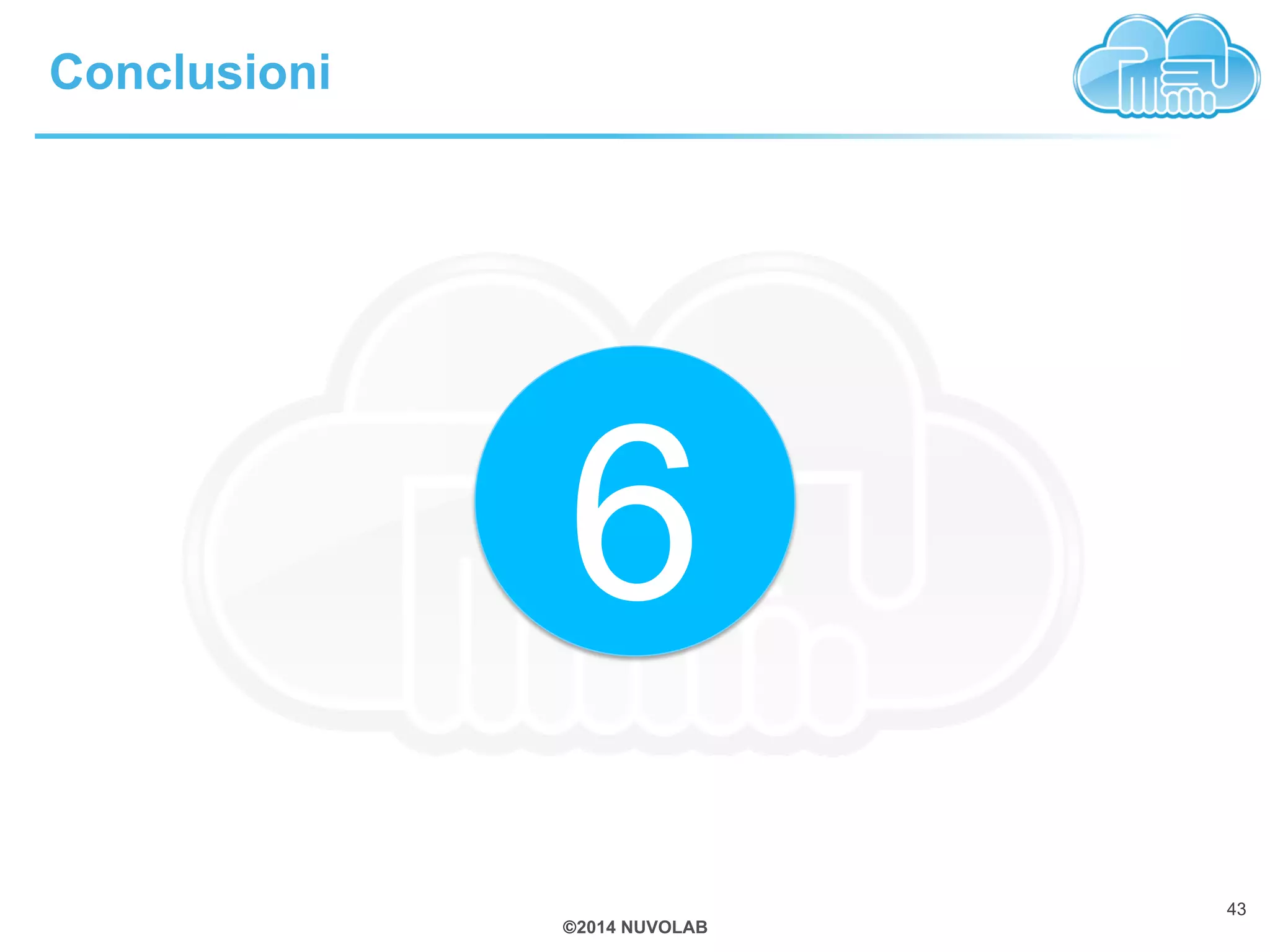 ©2014 NUVOLAB 
Conclusioni 
6 
43 
 