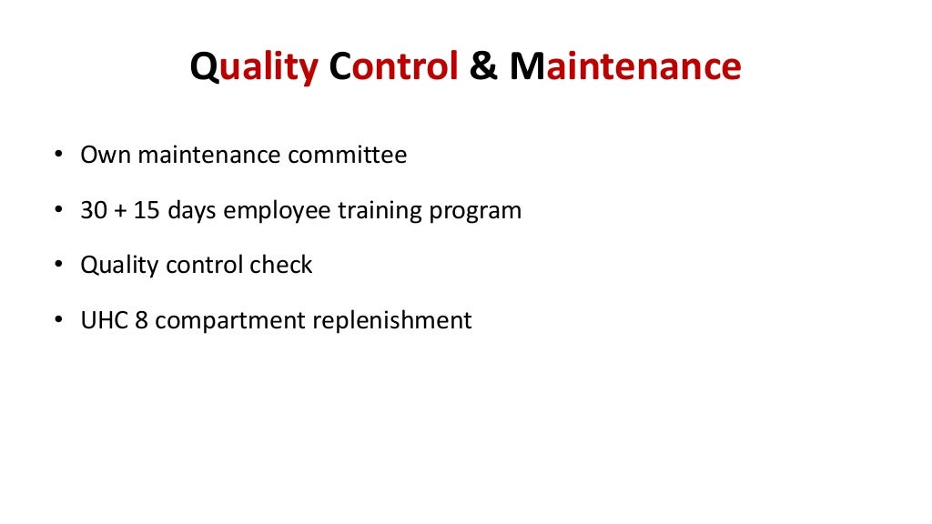 KFC Supply Chain Management