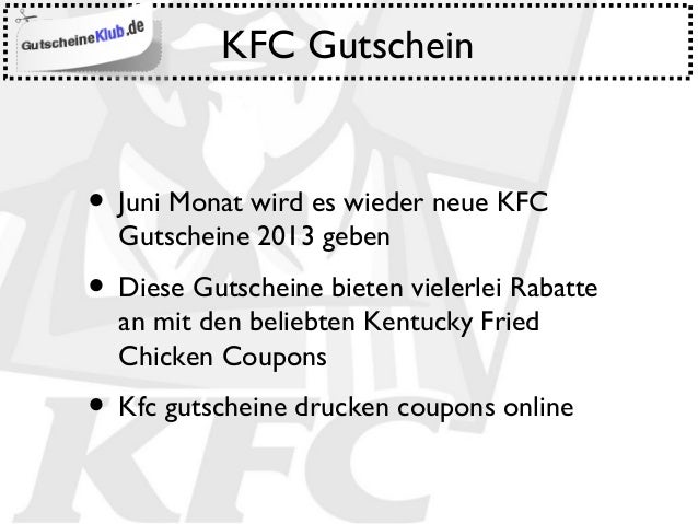 kfc gutscheine juni kfc gutscheine juni