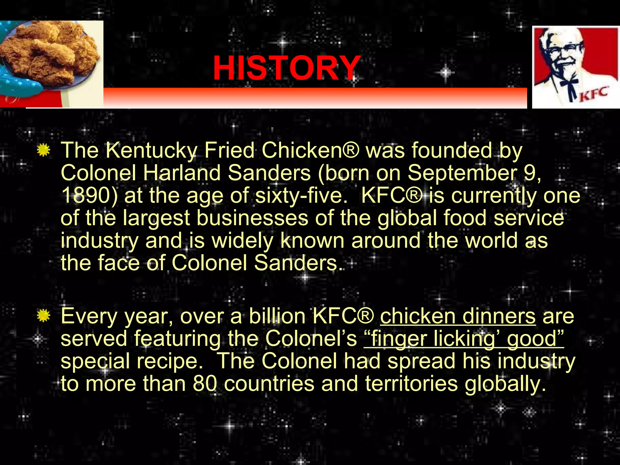 Kfc Introduction Kfc presentation-1230744468386046-2 (4) | PPT