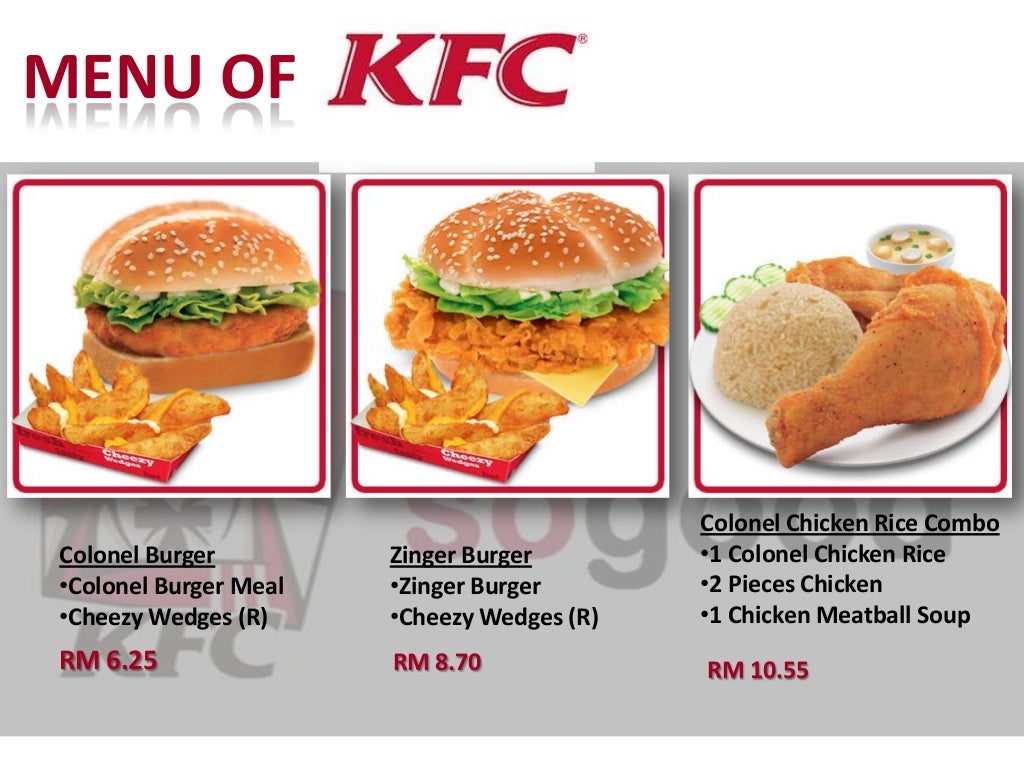 KFC PRESENTATION SLIDE