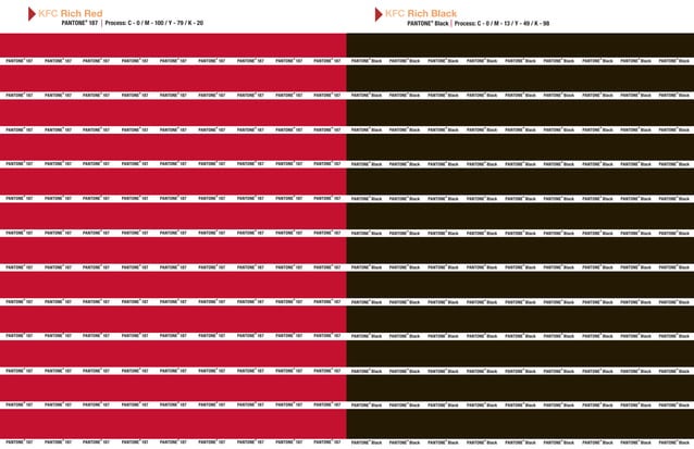 Kfc Style Guide Pdf KFC Brand Standards Manual | PDF | Food & Drink