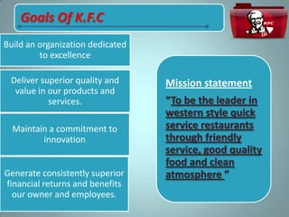 Kfc Vision KFC | PPTX
