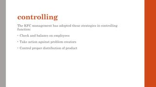 Kfc Risk Management kfcmarketing strategy which is helpful for business | PPTX