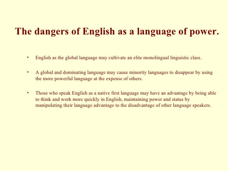 english language power