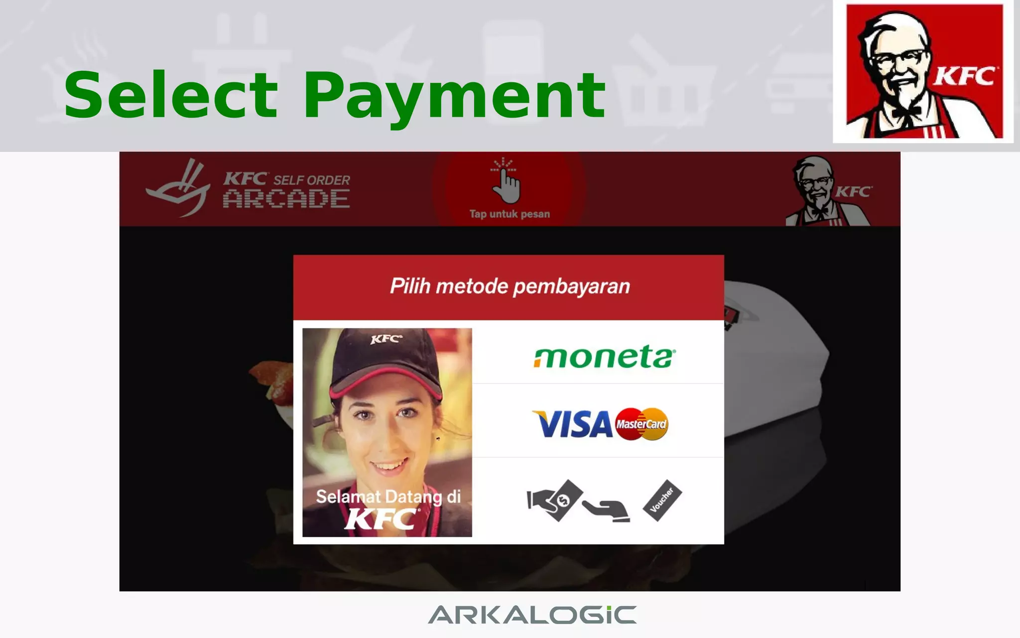 Select Payment
 